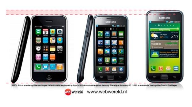 Samsung Galaxy S nie jest wcale tak podobny do iPhona jak twierdzi Apple