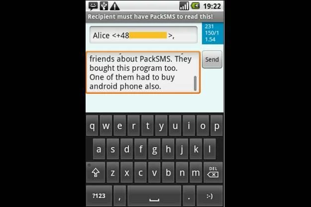 PackSMS - wysyłanie dłuższych SMS-ów w tej samej cenie PackSMS - wysyłanie dłuższych SMS-ów w tej samej cenie
