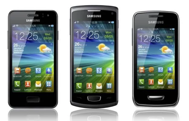 Samsung Wave 3, Wave Y oraz Wave M