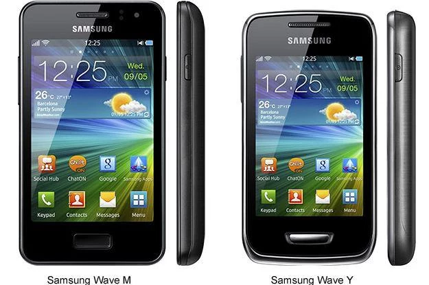 Samsung Wave M i Wave Y Samsung Wave M i Wave Y