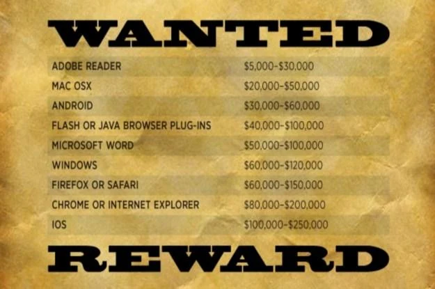 Informacje o lukach w zabezpieczeniach systemów mają swoją wartość Informacje o lukach w zabezpieczeniach systemów mają swoją wartość