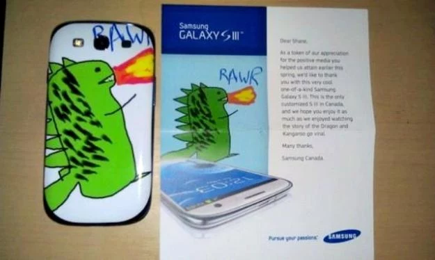 Samsung Galaxy S III w wersji "smoczej". Teraz pora na  Smoka Wawelskiego