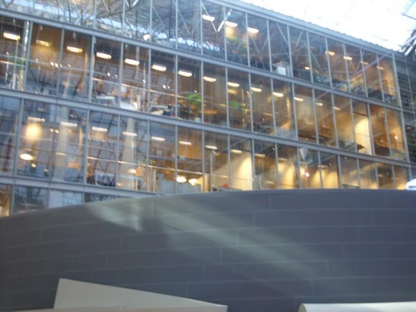 Nokia House w Espoo - wszędzie szkło