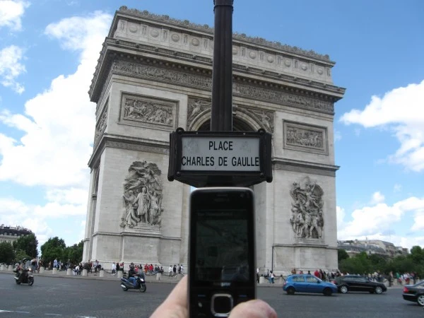 Potem przyszła pora na Łuk Triumfalny.