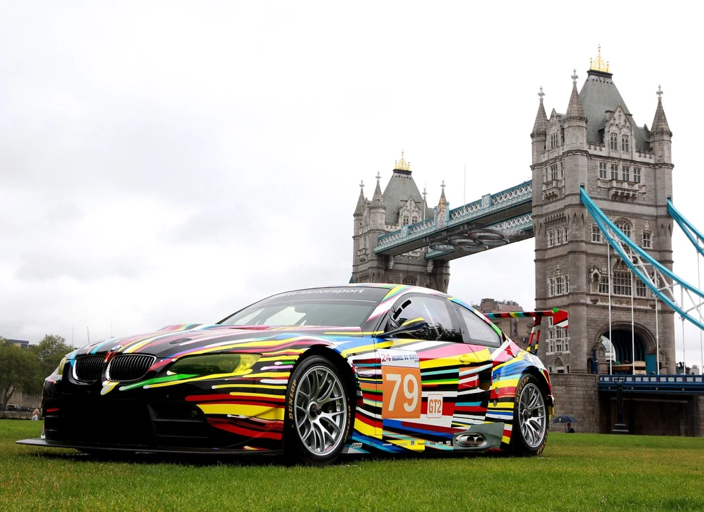 M3 GT2 Art Car. Ten samochód zaprojektował artysta, Jeff Koons