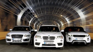 Porównanie: Audi Q5, BMW X3, Range Rover Evoque