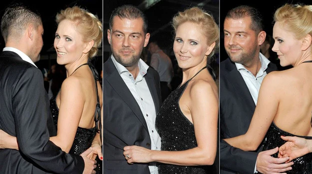 Anna Samusionek z partnerem Anna Samusionek z partnerem