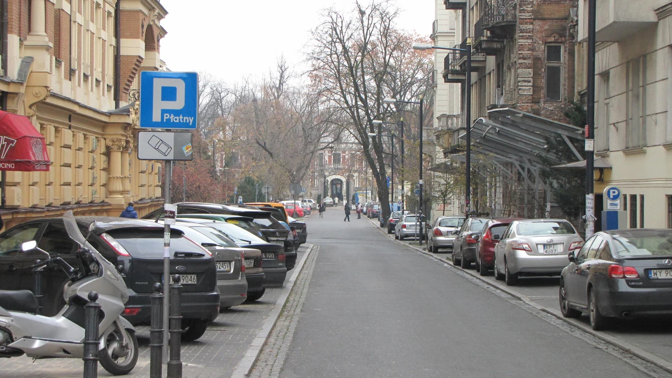 Foksal od strony Nowego Światu Foksal od strony Nowego Światu