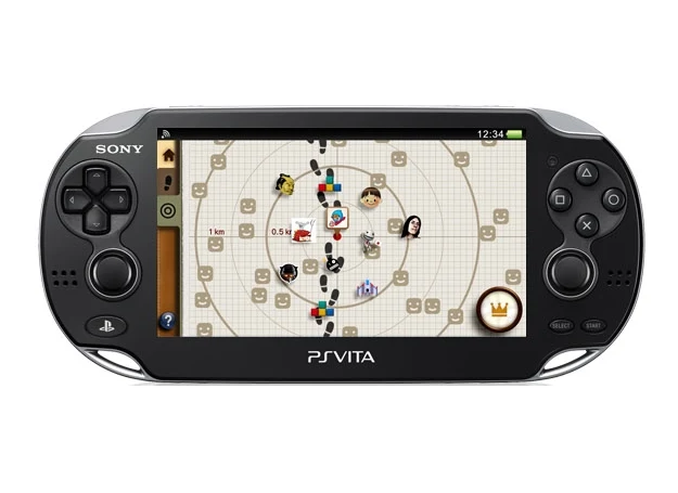 Aplikacja near wskaże najbliższych posiadaczy systemu PS Vita