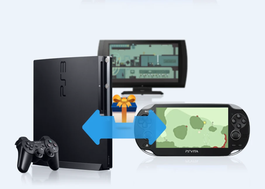 Cross-Goods - zdobyte w grach przedmioty można wykorzystać zarówno w systemie PS Vita, jak i PS3