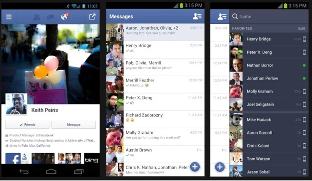 Facebook dla systemu Android