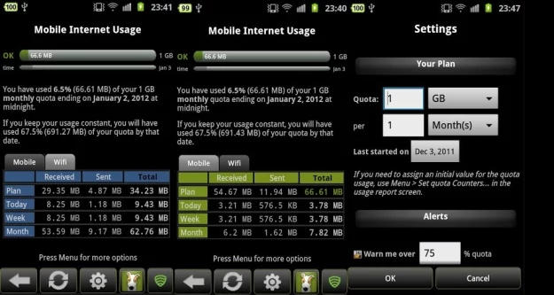 3G Watchdog dla systemu Android