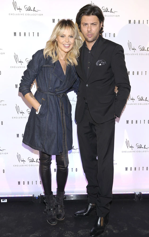 Maja z Olivierem Janiakiem. Mają wiele wspólnych tematów - oboje są fanatykami mody Maja z Olivierem Janiakiem. Mają wiele wspólnych tematów - oboje są fanatykami mody