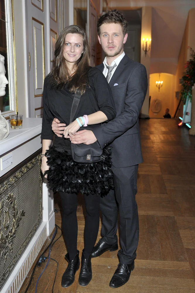 Antek Królikowski z dziewczyną