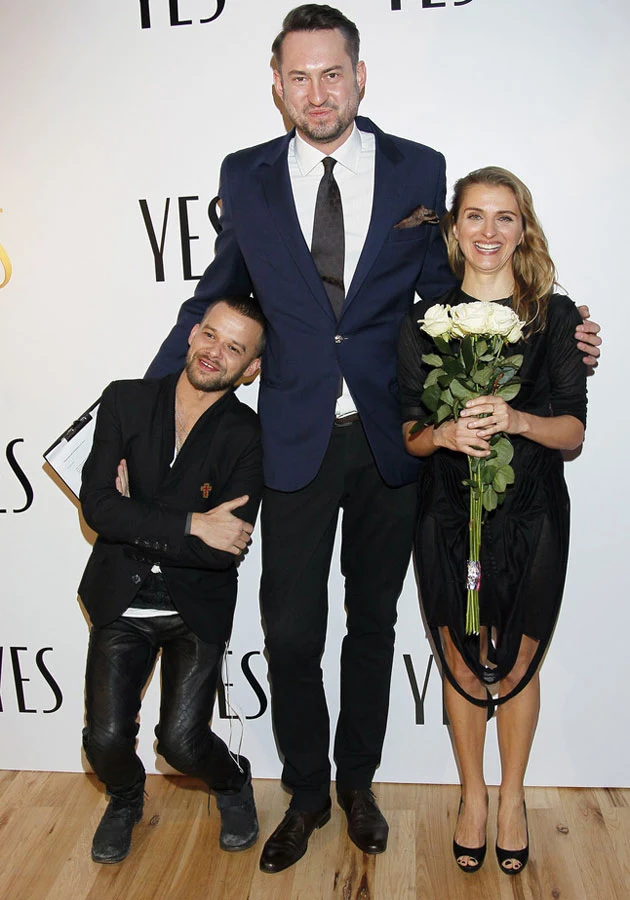 Prokop pracuje nawet kiedy "bywa" - galę kalendarza YES prowadził. Na zdjęciu z Michałem Pirogiem i Magdaleną Łuniewską Prokop pracuje nawet kiedy "bywa" - galę kalendarza YES prowadził. Na zdjęciu z Michałem Pirogiem i Magdaleną Łuniewską