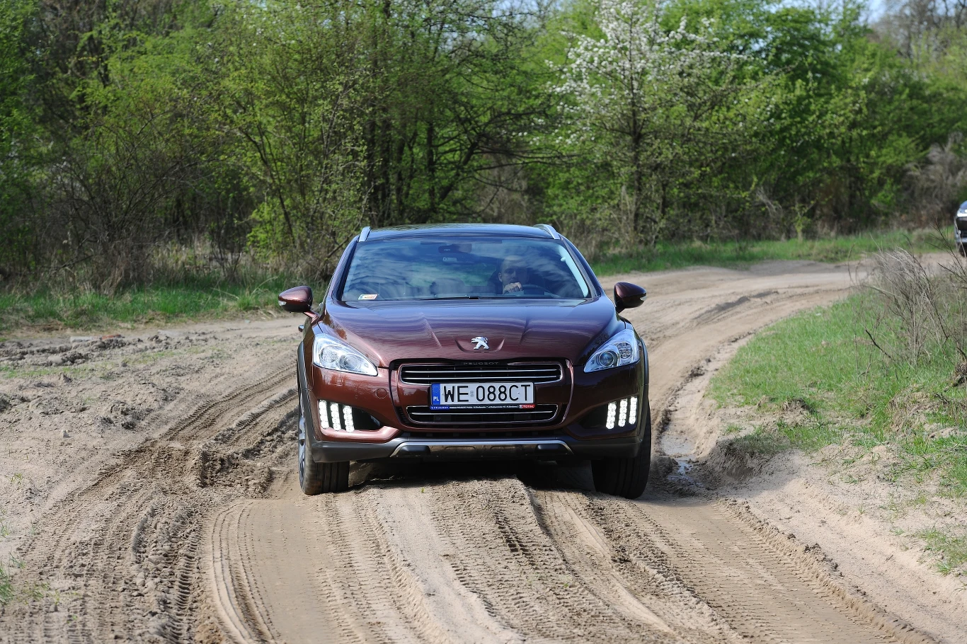 Peugeot 508 w wersji RXH ma 18,4-centymetrowy prześwit, więc i tu nie trzeba się bać kolein czy wzdłużnych garbów na drodze. Peugeot 508 w wersji RXH ma 18,4-centymetrowy prześwit, więc i tu nie trzeba się bać kolein czy wzdłużnych garbów na drodze.
