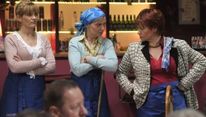 Katarzyna Żak, Dorota Chotecka, Dorota Nowakowska na planie 7. serii "Rancza"