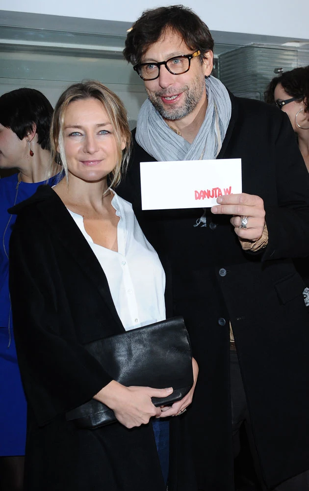 Szymon Majewski z żoną Magdaleną