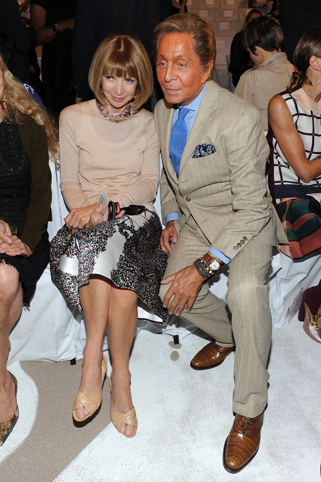 Anna Wintour i Valentino Garavani Anna Wintour i Valentino Garavani