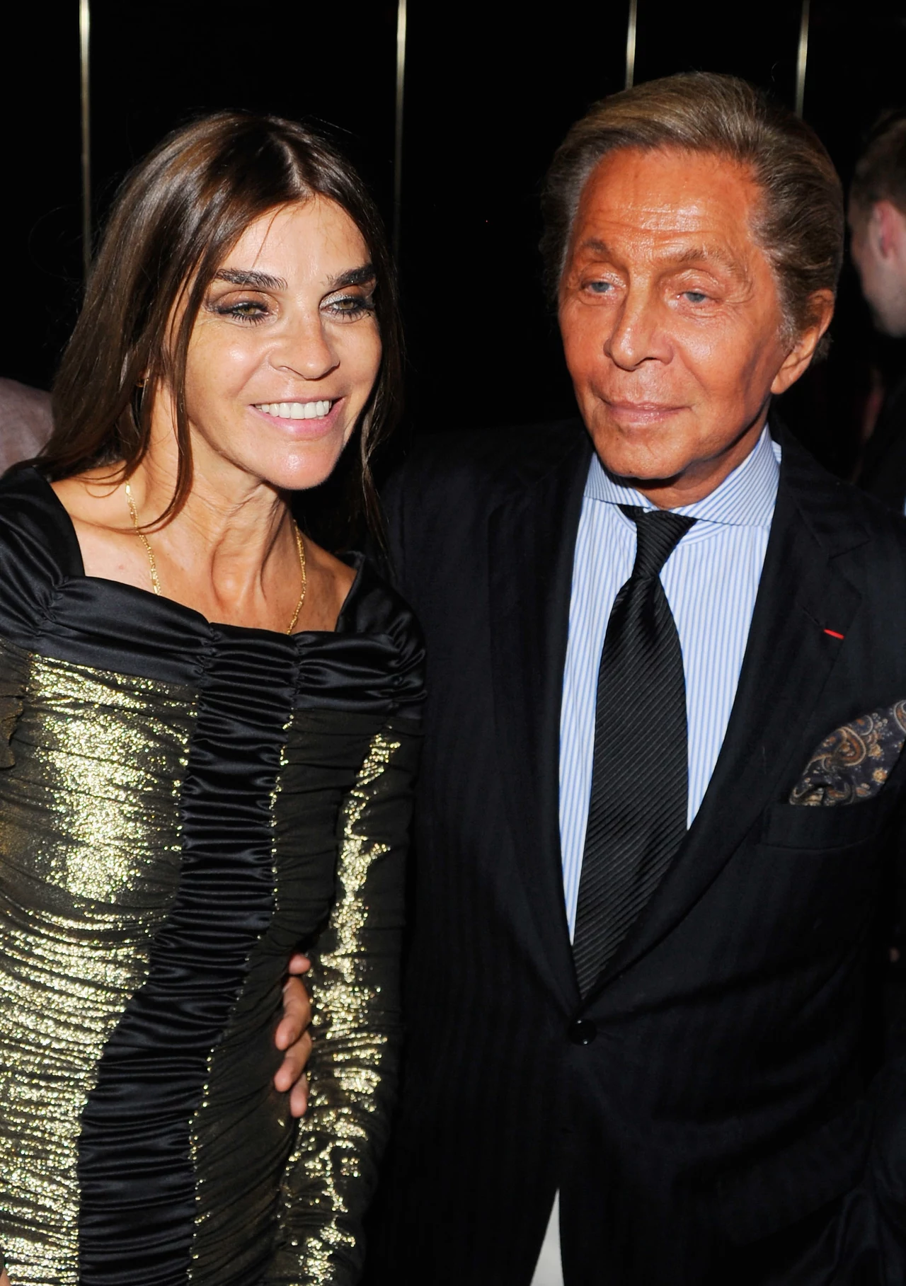 Carine Roitfeld i Valentino Garavani Carine Roitfeld i Valentino Garavani