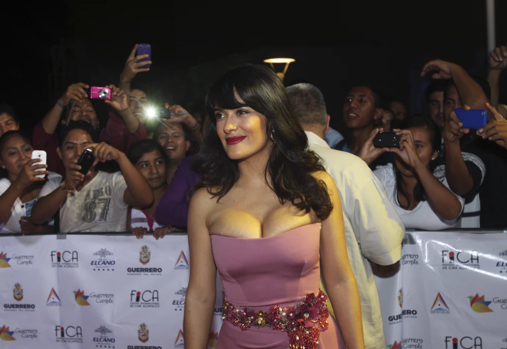 Salma Hayek na Miedzynarodowym Festiwalu Filmowym w Acapulco Salma Hayek na Miedzynarodowym Festiwalu Filmowym w Acapulco