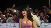 Salma Hayek na Miedzynarodowym Festiwalu Filmowym w Acapulco