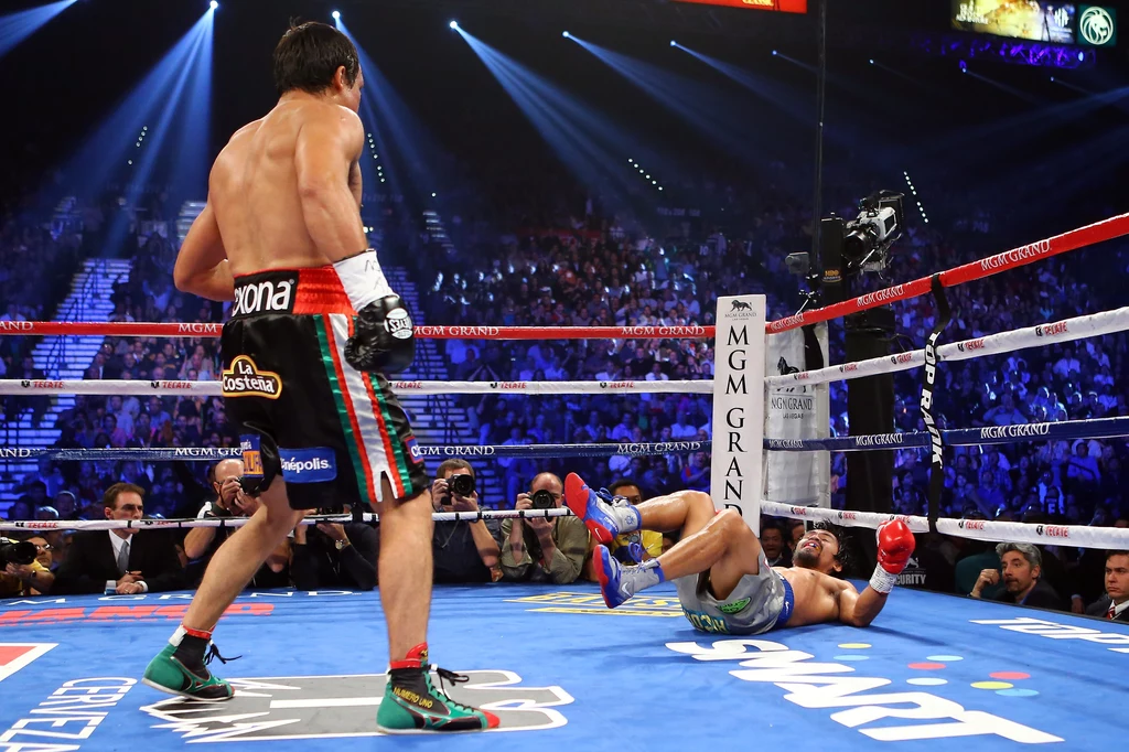 Marquez posłał Pacquiao na deski Marquez posłał Pacquiao na deski