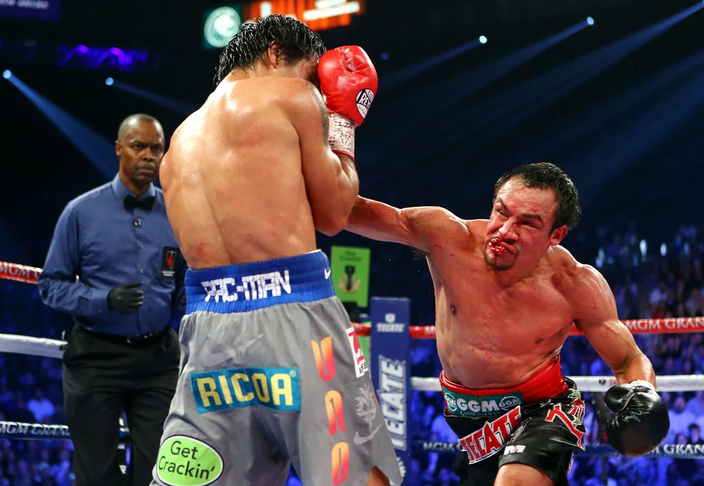To było czwarte starcie Marqueza z Pacquiao i pierwsze zakończone przed czasem To było czwarte starcie Marqueza z Pacquiao i pierwsze zakończone przed czasem