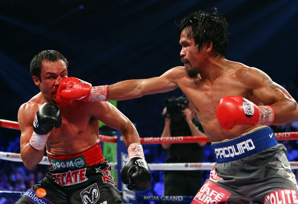 To było czwarte starcie Marqueza z Pacquiao i pierwsze zakończone przed czasem To było czwarte starcie Marqueza z Pacquiao i pierwsze zakończone przed czasem