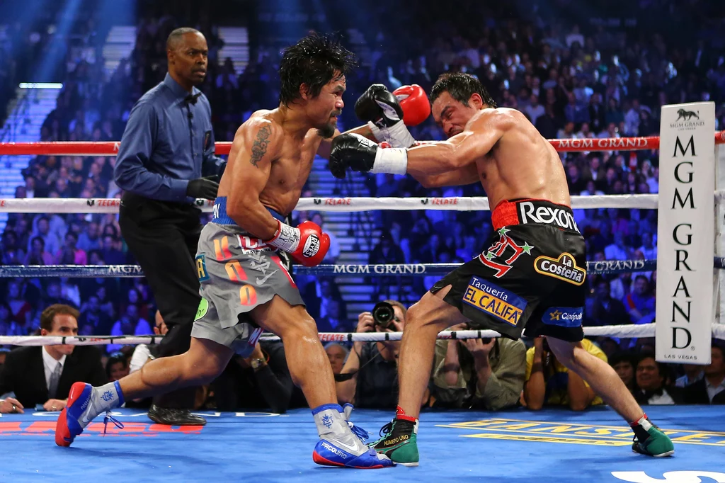 To było czwarte starcie Marqueza z Pacquiao i pierwsze zakończone przed czasem To było czwarte starcie Marqueza z Pacquiao i pierwsze zakończone przed czasem