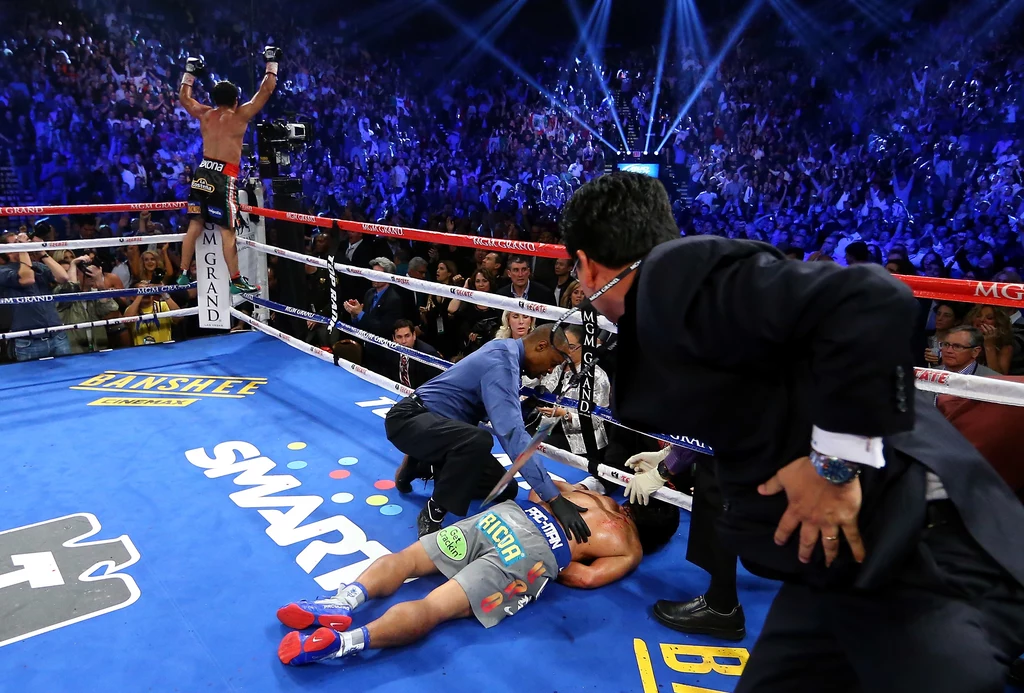 To było czwarte starcie Marqueza z Pacquiao i pierwsze zakończone przed czasem To było czwarte starcie Marqueza z Pacquiao i pierwsze zakończone przed czasem