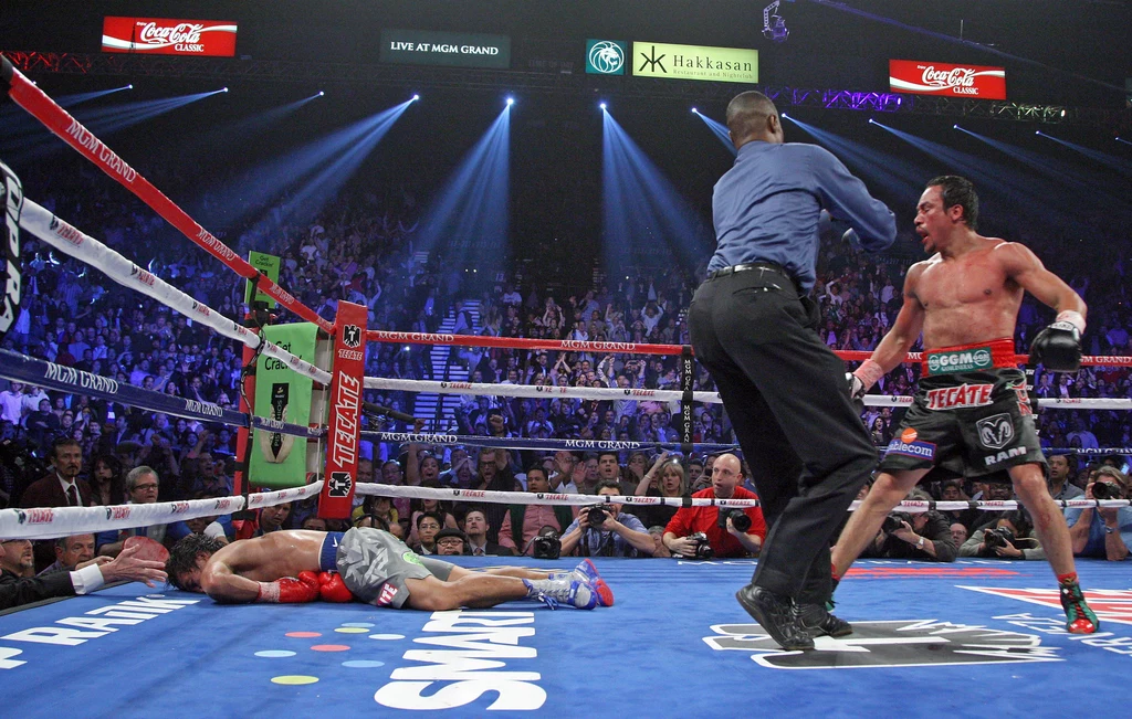 To było czwarte starcie Marqueza z Pacquiao i pierwsze zakończone przed czasem To było czwarte starcie Marqueza z Pacquiao i pierwsze zakończone przed czasem