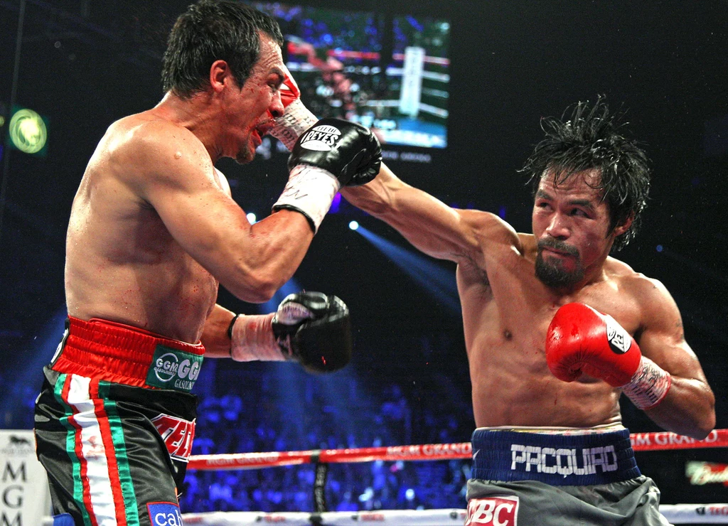 To było czwarte starcie Marqueza z Pacquiao i pierwsze zakończone przed czasem To było czwarte starcie Marqueza z Pacquiao i pierwsze zakończone przed czasem
