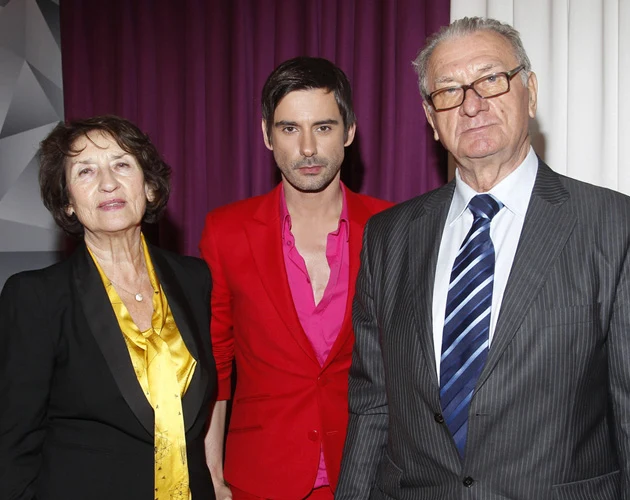 Marcin Tyszka z rodzicami Marcin Tyszka z rodzicami