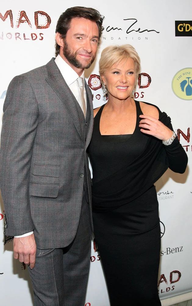 Hugh Jackman z żoną Hugh Jackman z żoną