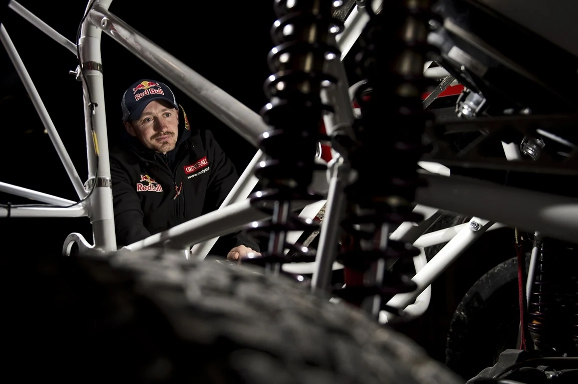 Adam Małysz w Rajdzie Dakar 2013 za kierownicą Toyoty Hilux