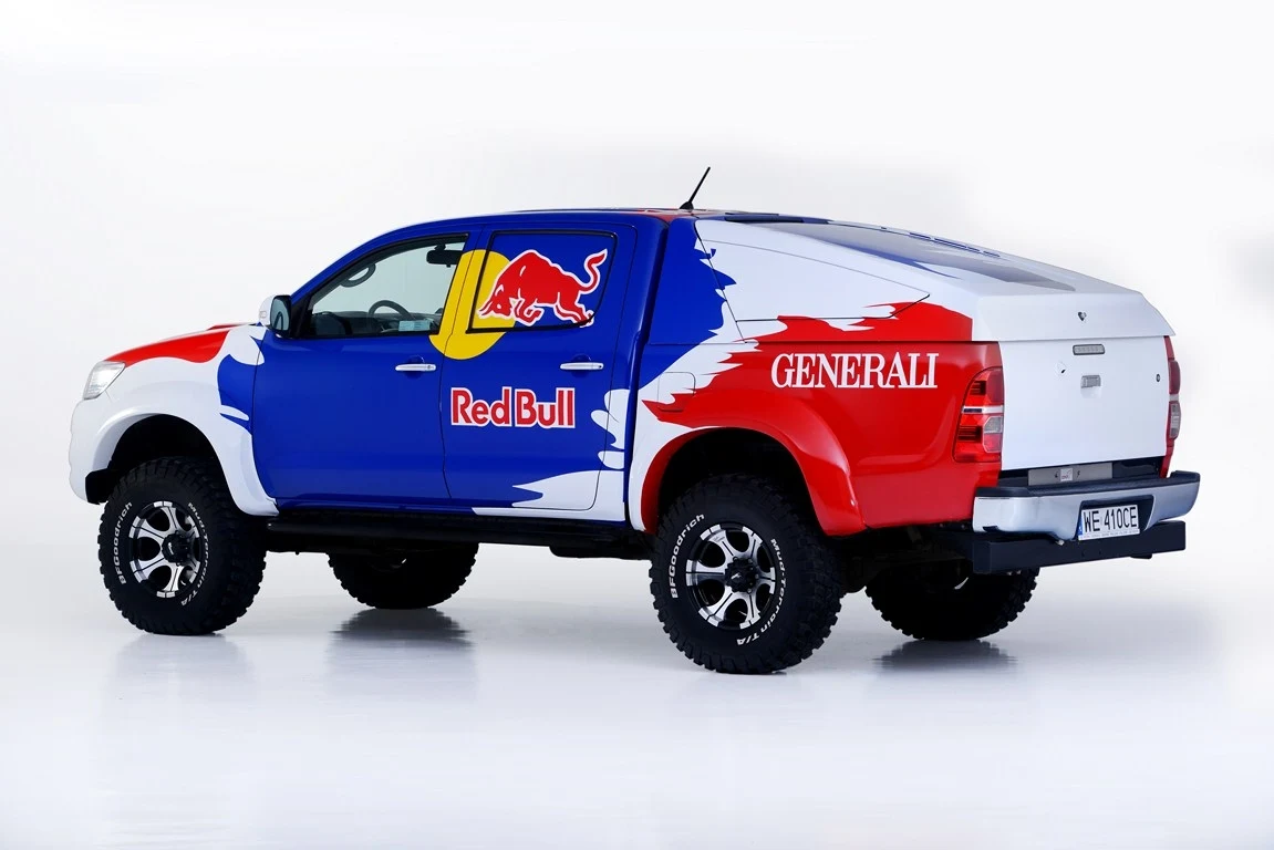 Adam Małysz w Rajdzie Dakar 2013 za kierownicą Toyoty Hilux