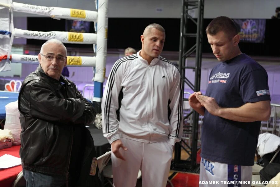 Adamek i Cunningham oko w oko przed zaplanowaną walką Adamek i Cunningham oko w oko przed zaplanowaną walką