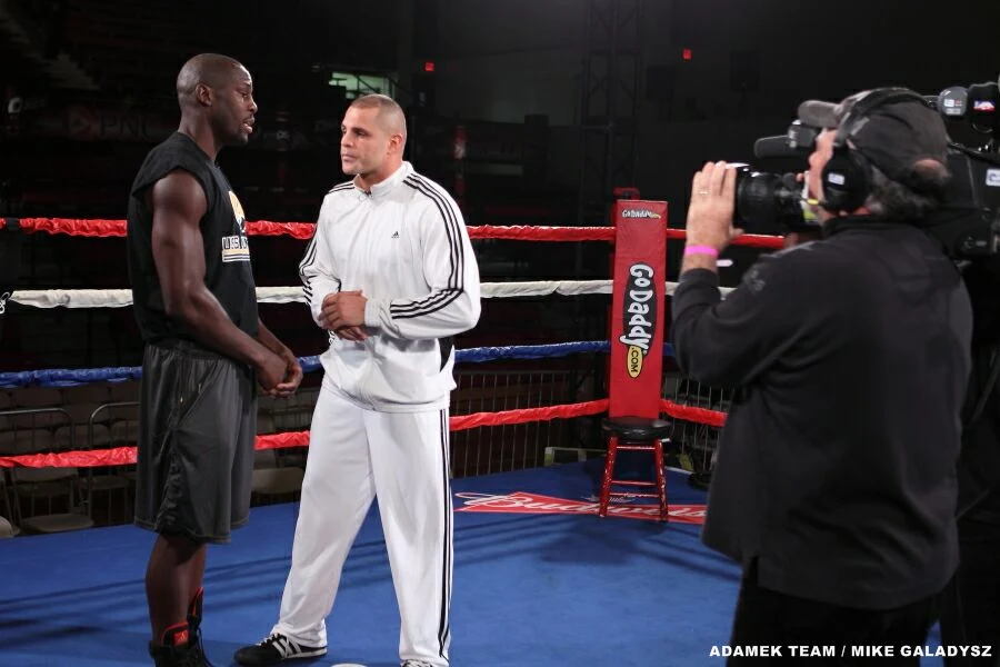 Adamek i Cunningham oko w oko przed zaplanowaną walką Adamek i Cunningham oko w oko przed zaplanowaną walką