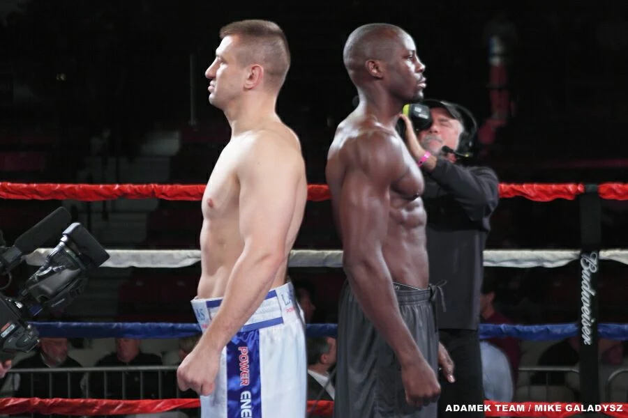 Adamek i Cunningham oko w oko przed zaplanowaną walką Adamek i Cunningham oko w oko przed zaplanowaną walką