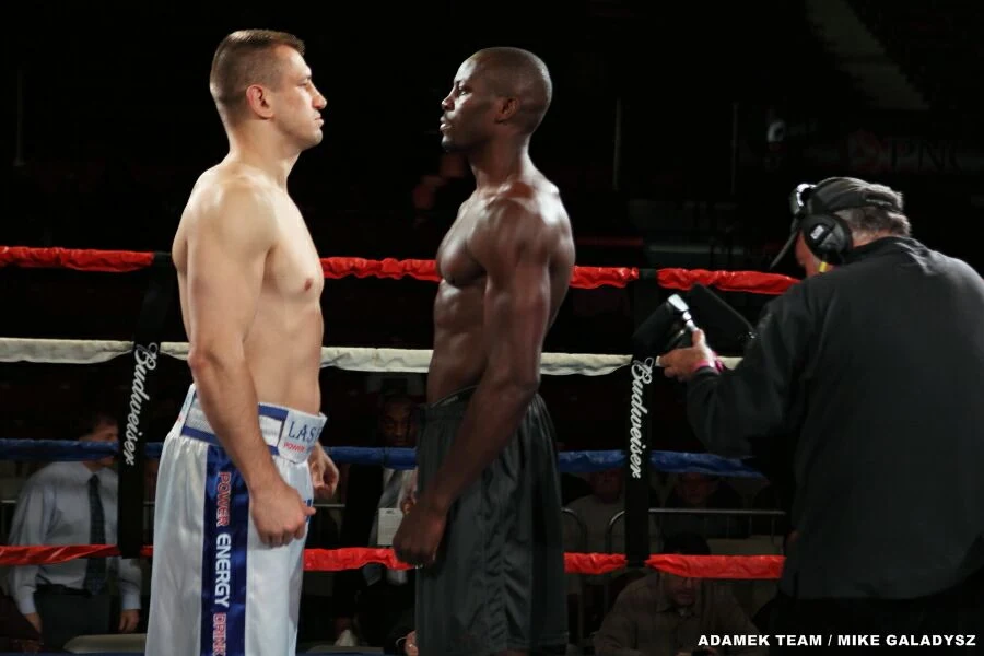 Adamek i Cunningham oko w oko przed zaplanowaną walką Adamek i Cunningham oko w oko przed zaplanowaną walką