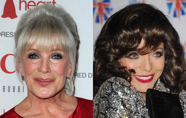 Linda Evans i Joan Collins Linda Evans i Joan Collins