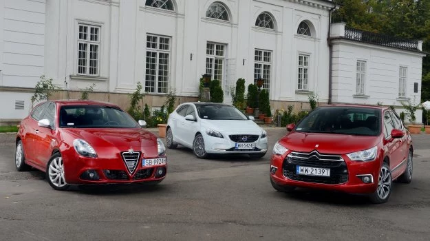 Alfa Romeo Giulietta 1.4 TB TCT Distinctive, Volvo V40 T3 Kinetic, Citroen DS4 1.6 THP Aut. SoChic