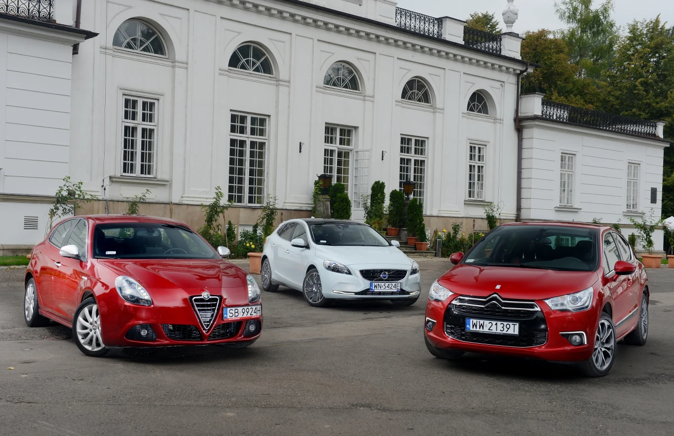 Alfa Romeo Giulietta 1.4 TB TCT Distinctive, Volvo V40 T3 Kinetic, Citroen DS4 1.6 THP Aut. SoChic