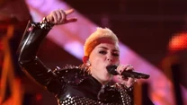 Miley Cyrus na scenie podcza gali "VH1 Divas  2012"