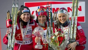 Justyna Kowalczyk, Marit Bjoergen i Therese Johaug