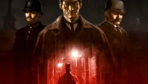 Sherlock Holmes vs. Jack the Ripper - fragment okładki z gry