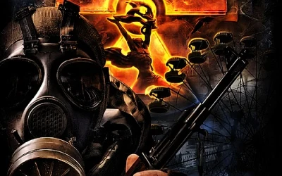 S.T.A.L.K.E.R.: Zew Prypeci - fragment okładki z gry S.T.A.L.K.E.R.: Zew Prypeci - fragment okładki z gry