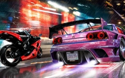 Need for Speed: Out of the Law - motyw graficzny Need for Speed: Out of the Law - motyw graficzny