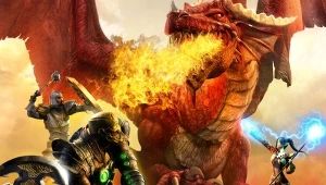 Dungeons & Dragons Online: Stormreach - fragment okładki z gry